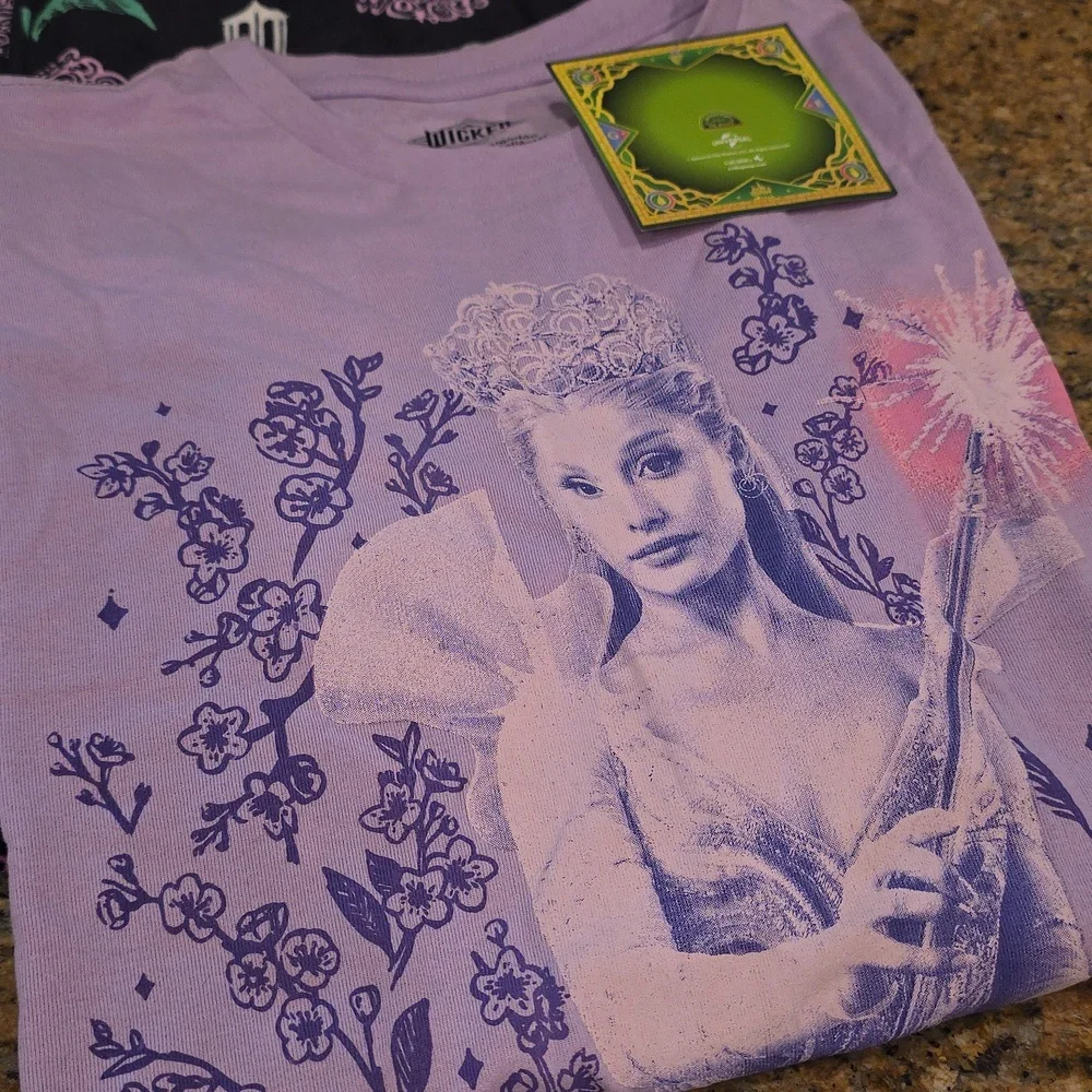 2 NWT Wicked Tee Shirt & Pajama Pant Sets - Picture 3 of 13